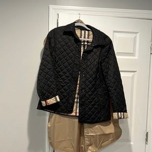 Woman’s Burberry jacket